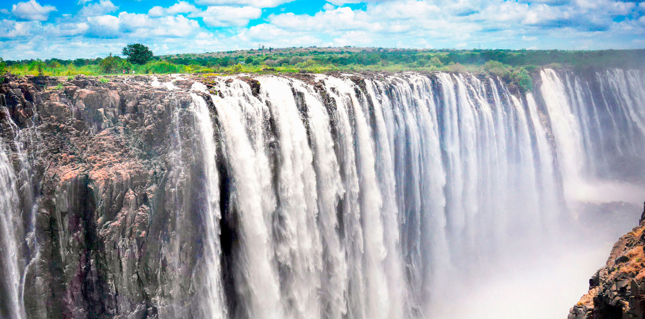 Водопад Виктория Замбия