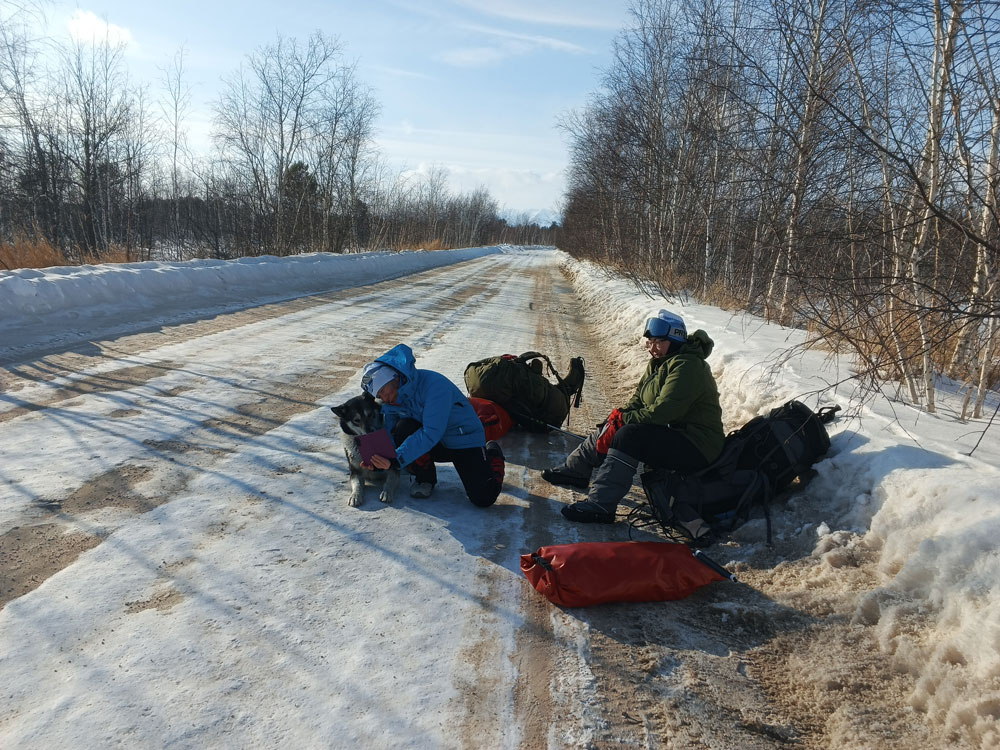 Поход вокруг полуострова Святой Нос