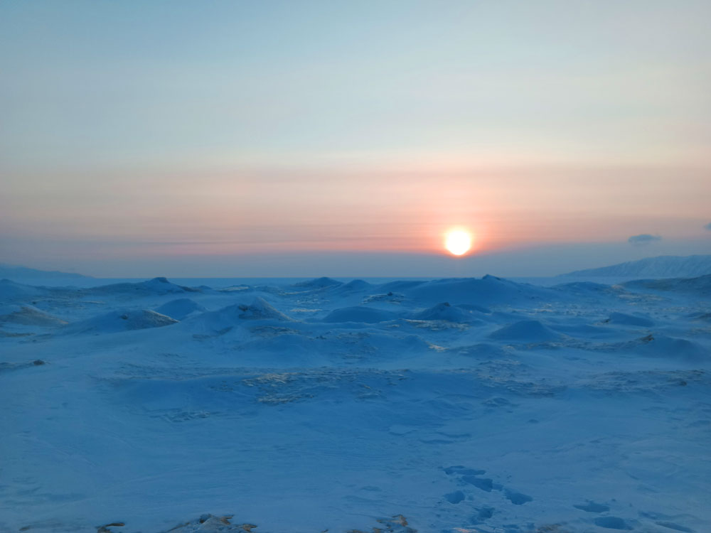 Поход вокруг полуострова Святой Нос