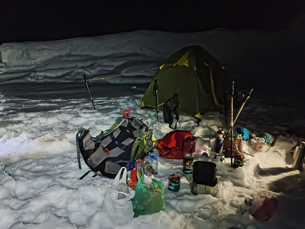 Поход вокруг полуострова Святой Нос