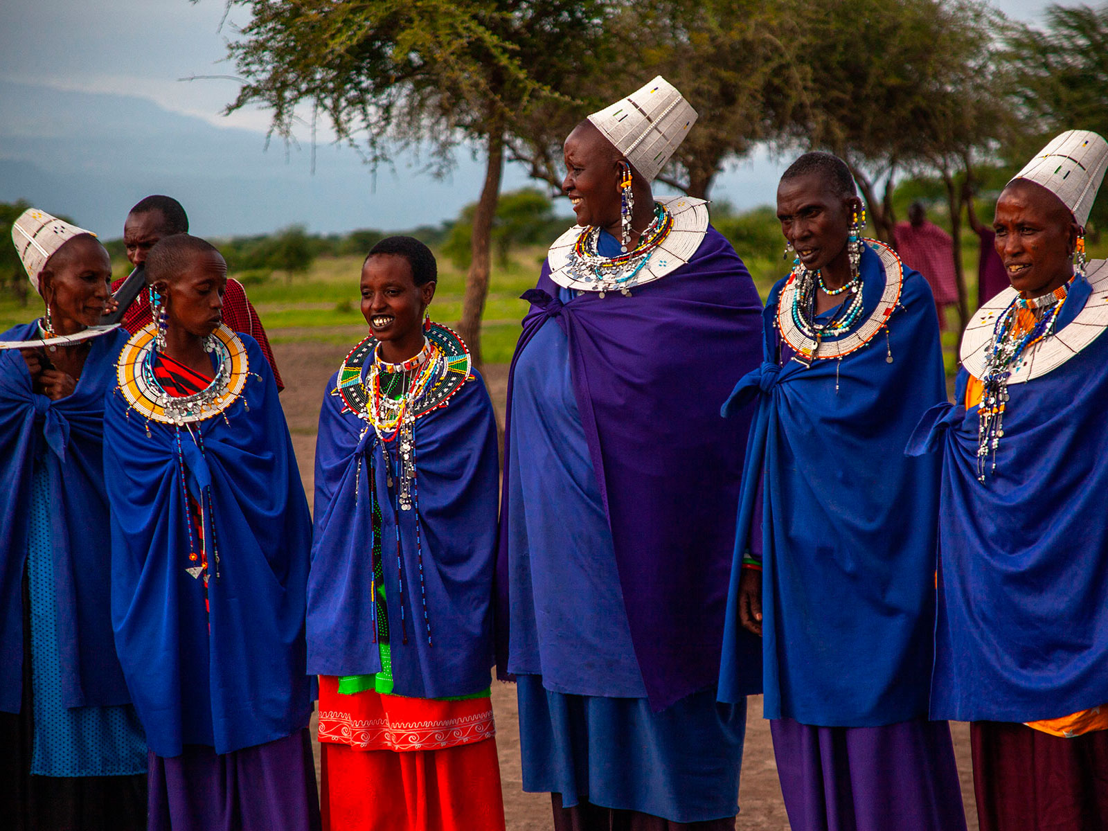 Масайские женщины Танзания