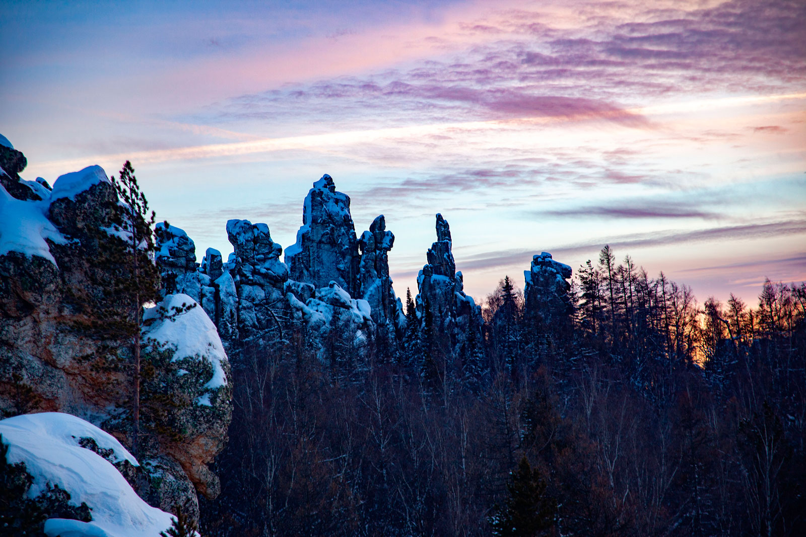 Инзерские зубчатки Башкирия