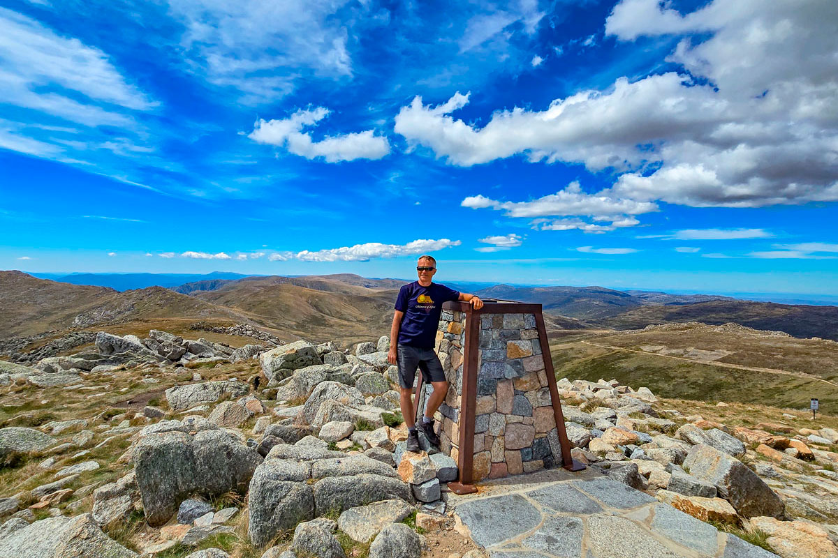 Вершина горы Костюшко Австралия