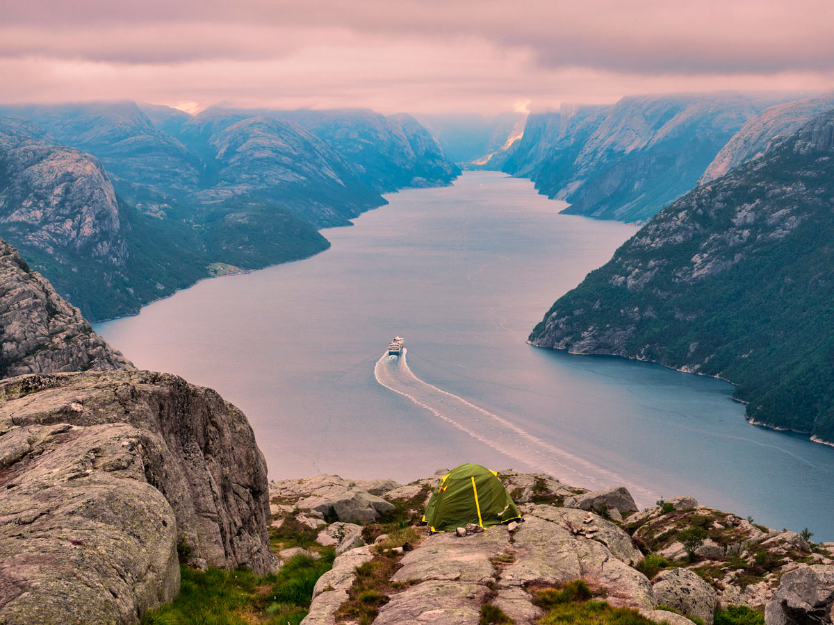 Lyse fjord, Norway