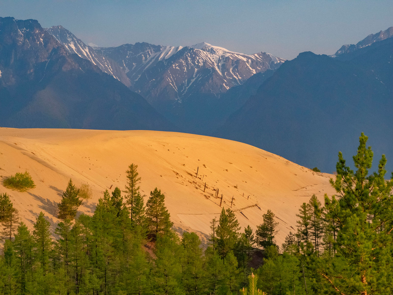 Чарские пески, Забайкальский край
