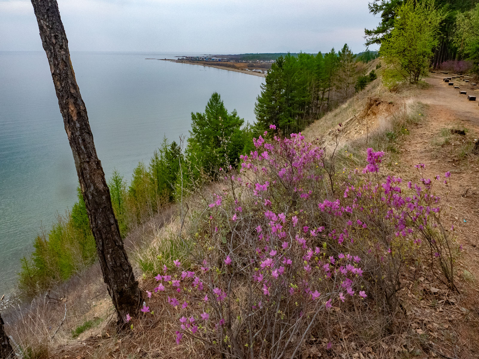 Север Байкала в мае