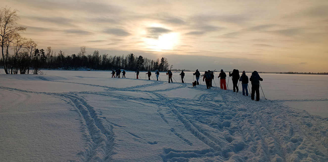 Лыжный поход на Селигер