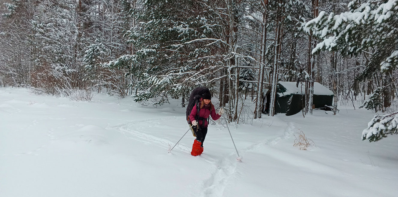 Лыжный поход на Селигер